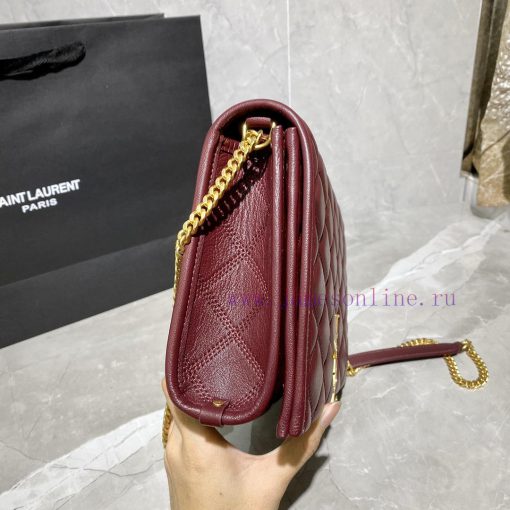 Yves Saint Laurent Bags 𝘽𝙀𝘾𝙆𝙔 𝟮𝟱𝙘𝙢Becky diamond stitched lambskin chain bagAbsolutely right, it belongs to the "Love ab67f6i5 - Image 6