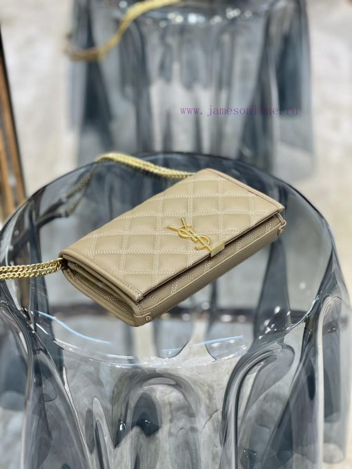 Yves Saint Laurent Bags 𝑵𝒆𝒘 _ New ColorBecky diamond stitched lambskin chain bagAbsolutely right, it belongs to the 85w3ugk3 - Image 6