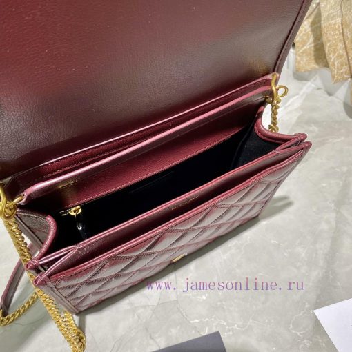 Yves Saint Laurent Bags 𝘽𝙀𝘾𝙆𝙔 𝟮𝟱𝙘𝙢Becky diamond stitched lambskin chain bagAbsolutely right, it belongs to the "Love ab67f6i5 - Image 10