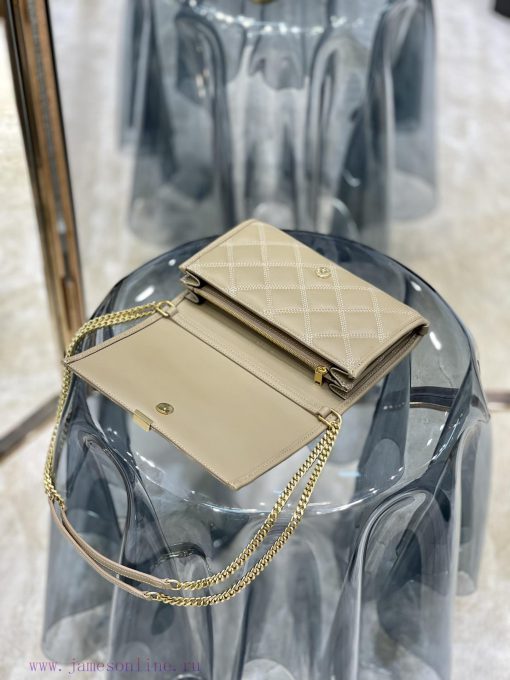 Yves Saint Laurent Bags 𝑵𝒆𝒘 _ New ColorBecky diamond stitched lambskin chain bagAbsolutely right, it belongs to the 85w3ugk3 - Image 7