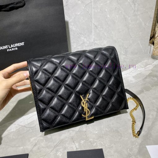 Yves Saint Laurent Bags 𝘽𝙀𝘾𝙆𝙔 𝟮𝟱𝙘𝙢Becky diamond stitched lambskin chain bagAbsolutely right, it belongs to the "Love rtf1d21e - Image 3