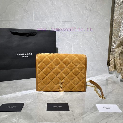 Yves Saint Laurent Bags 𝘽𝙀𝘾𝙆𝙔 𝟮𝟱𝙘𝙢Becky diamond stitched lambskin chain bagAbsolutely right, it belongs to the "One 5d6uyobr - Image 2