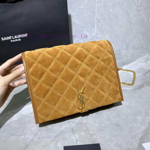 Yves Saint Laurent Bags 𝘽𝙀𝘾𝙆𝙔 𝟮𝟱𝙘𝙢Becky diamond stitched lambskin chain bagAbsolutely right, it belongs to the "One 5d6uyobr - Image 4