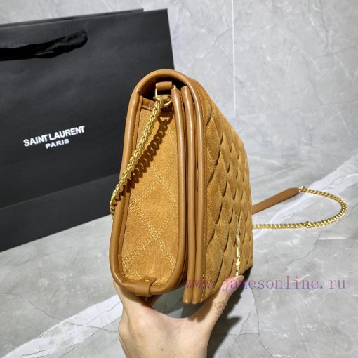 Yves Saint Laurent Bags 𝘽𝙀𝘾𝙆𝙔 𝟮𝟱𝙘𝙢Becky diamond stitched lambskin chain bagAbsolutely right, it belongs to the "One 5d6uyobr - Image 6