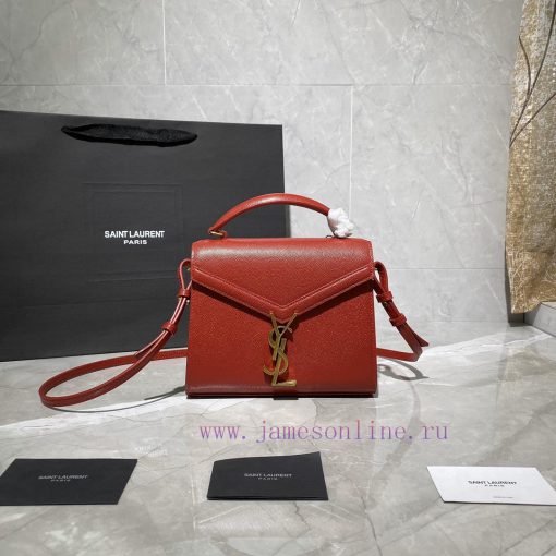 Yves Saint Laurent Bags The other design of the CASSANDRA mini handbag series is its rotating metal buckle, which is 2clymazr - Image 2