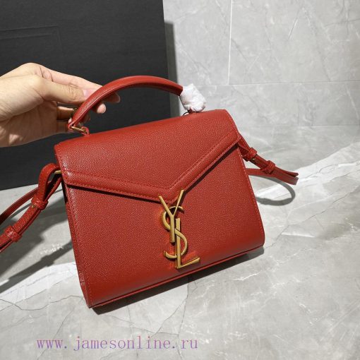 Yves Saint Laurent Bags The other design of the CASSANDRA mini handbag series is its rotating metal buckle, which is 2clymazr - Image 3