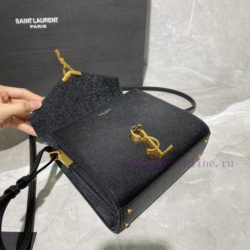 Yves Saint Laurent Bags The other design of the CASSANDRA mini handbag series is its rotating metal buckle, which is 1vxtsrrk - Image 8