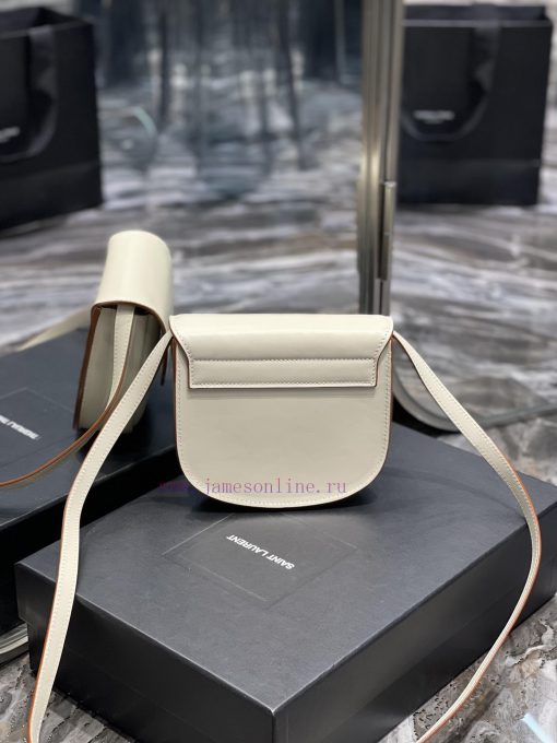 Yves Saint Laurent Bags 𝐊𝐚𝐢𝐚 𝐒𝐦𝐚𝐥𝐥𝐊𝐚𝐢𝐚𝐒𝐦𝐚𝐥𝐥 The latest color is "Cream White", with a round and compact appearance t tv95gbxs - Image 6