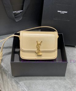 Yves Saint Laurent Bags Light Apricot Color_19cm𝑺𝑶𝑳𝑭𝑬𝑹𝑰𝑵𝑶 𝑩𝑶𝑿 The 2020 IT BAG must be hot item, which conquered the 8iqonetp