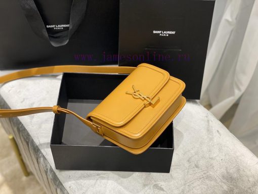 Yves Saint Laurent Bags Caramel Color 19cm𝑺𝑶𝑳𝑭𝑬𝑹𝑰𝑵𝑶 𝑩𝑶𝑿 The 2020 IT BAG must be hot item, which conquered the entire mbxbxa99 - Image 6