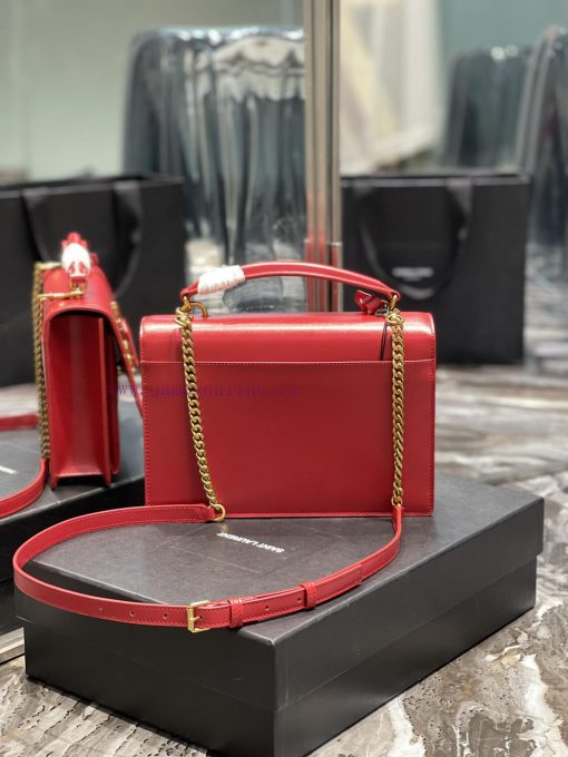 Yves Saint Laurent Bags 𝙉𝙚𝙬 𝙢𝙚𝙙𝙞𝙪𝙢 𝙨𝙪𝙣𝙨𝙚𝙩The Sunset bag is a new member of the Sunset family, with a newly designed bhnlesuh - Image 7