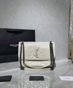 Yves Saint Laurent Bags Niki 28cm milky white newThe classic sales champion Niki has undergone a genuine redesign, a g1xkkxa6