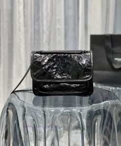Yves Saint Laurent Bags Popular Nikki Baby Black Chain - NewThe latest color matching Nikki, different from the prev luj1qkmp