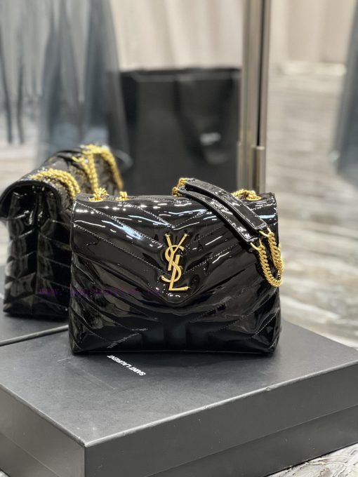 Yves Saint Laurent Bags ▪ 𝑳𝑶𝑼𝑳𝑶𝑼  ▪  New colorBlack patent leather with gold buckle_The latest upgraded version of upwbu5oc - Image 2