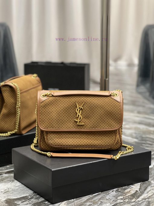 Yves Saint Laurent Bags Autumn and winter frosted printed styles come out in LA 🧏 ‍️Popular Niki launches new produc e0uv1hhl