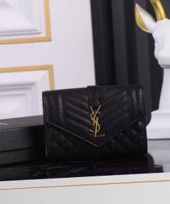 Yves Saint Laurent Bags Y's two fold envelope zero walletCard package and short package have arrivedMONOGRAM small M po5z90y1