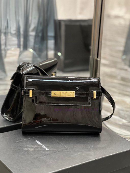 Yves Saint Laurent Bags 𝙈𝙖𝙣𝙝𝙖𝙩𝙩𝙖𝙣 𝟮𝟰𝙘𝙢Synchronized with the new Manhattan baguette bag, small size 24cm, newly arriv h8m7krud - Image 2