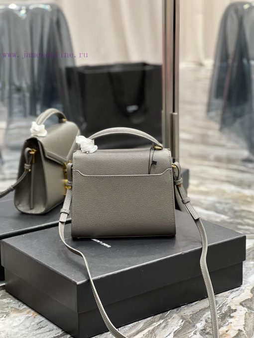 Yves Saint Laurent Bags The other design of the CASSANDRA mini handbag series is its rotating metal buckle, which is jkmmb3do - Image 7