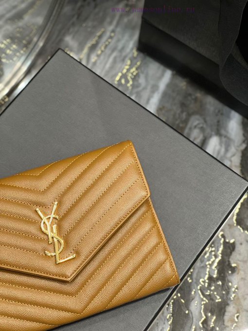 Yves Saint Laurent Bags 𝑴𝑶𝑵𝑶𝑮𝑹𝑨𝑴 _ Caviar handbag, with detachable wrist strap, wear-resistant caviar pattern, 100% dohtynla - Image 5