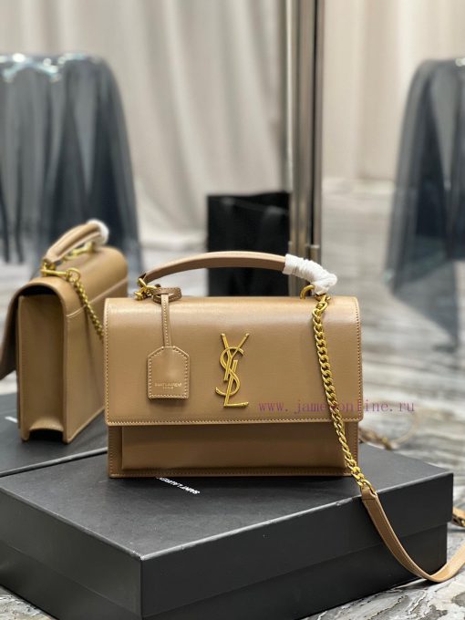Yves Saint Laurent Bags 𝙉𝙚𝙬 𝙢𝙚𝙙𝙞𝙪𝙢 𝙨𝙪𝙣𝙨𝙚𝙩The Sunset bag is a new member of the Sunset family, with a newly designed zebv8ic4 - Image 2