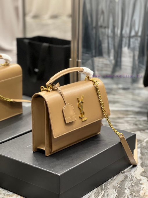 Yves Saint Laurent Bags 𝙉𝙚𝙬 𝙢𝙚𝙙𝙞𝙪𝙢 𝙨𝙪𝙣𝙨𝙚𝙩The Sunset bag is a new member of the Sunset family, with a newly designed zebv8ic4 - Image 6