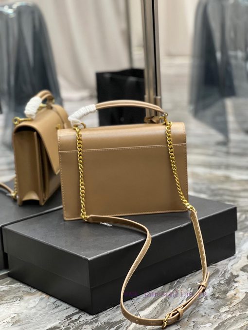Yves Saint Laurent Bags 𝙉𝙚𝙬 𝙢𝙚𝙙𝙞𝙪𝙢 𝙨𝙪𝙣𝙨𝙚𝙩The Sunset bag is a new member of the Sunset family, with a newly designed zebv8ic4 - Image 7