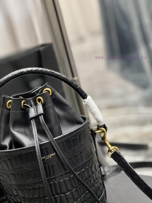Yves Saint Laurent Bags Bahia series bucket bagThe newly launched bucket series is eye-catchingThe material of impor j49ii9f3 - Image 4