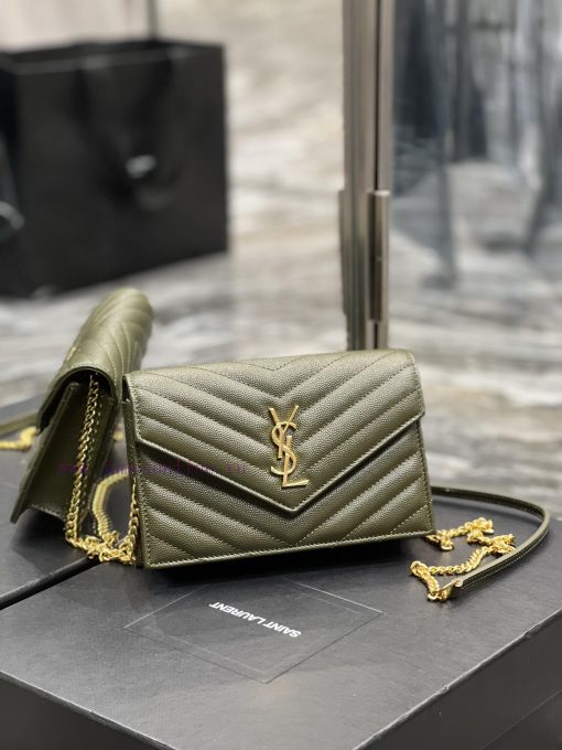 Yves Saint Laurent Bags 𝐖𝐨𝐜𝟭𝟵𝐜𝐦 _ New ColorsThe WoC small envelope bag is coming soon. When it comes to envelope bag uhm08yg9 - Image 3