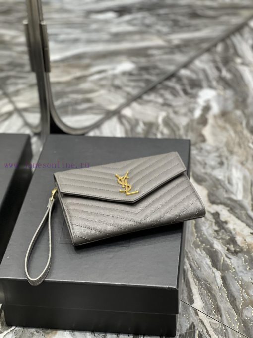 Yves Saint Laurent Bags 𝑴𝑶𝑵𝑶𝑮𝑹𝑨𝑴 _ Caviar handbag, with detachable wrist strap, wear-resistant caviar pattern, 100% nd6k4bsn - Image 8