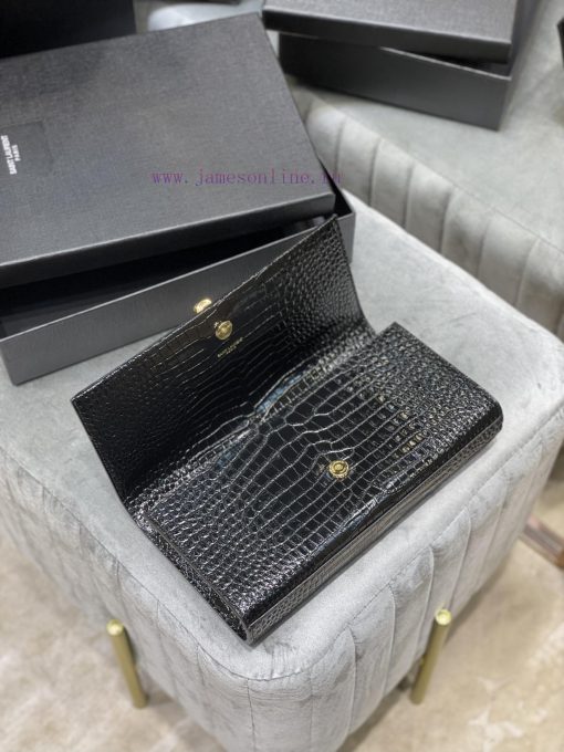 Yves Saint Laurent Bags 𝑪𝒍𝒂𝒔𝒊𝒄𝑲𝒂𝒕𝒆 _ HandbagThe classic flip style handbag features a highly representative metal lo 3h03c10x - Image 9