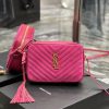 Yves Saint Laurent Bags 𝑳𝒐𝒖 Camera Bag _ Matte SeriesTop imported Italian cowhide is matched with frosted leather ca l74wc99h