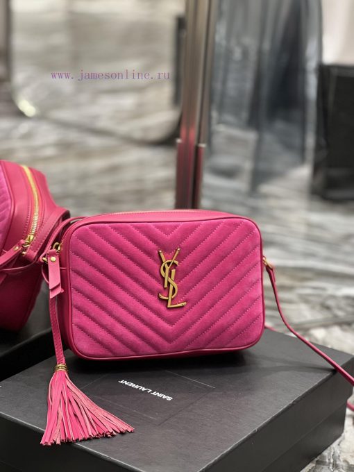 Yves Saint Laurent Bags 𝑳𝒐𝒖 Camera Bag _ Matte SeriesTop imported Italian cowhide is matched with frosted leather ca l74wc99h - Image 3