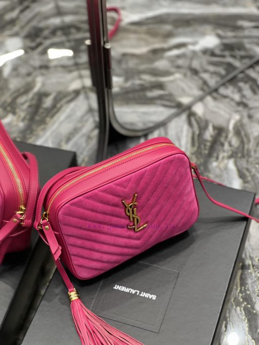 Yves Saint Laurent Bags 𝑳𝒐𝒖 Camera Bag _ Matte SeriesTop imported Italian cowhide is matched with frosted leather ca l74wc99h - Image 5