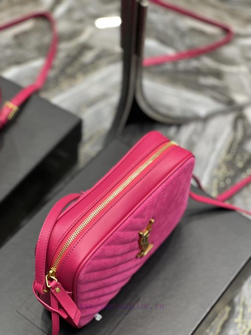 Yves Saint Laurent Bags 𝑳𝒐𝒖 Camera Bag _ Matte SeriesTop imported Italian cowhide is matched with frosted leather ca l74wc99h - Image 7