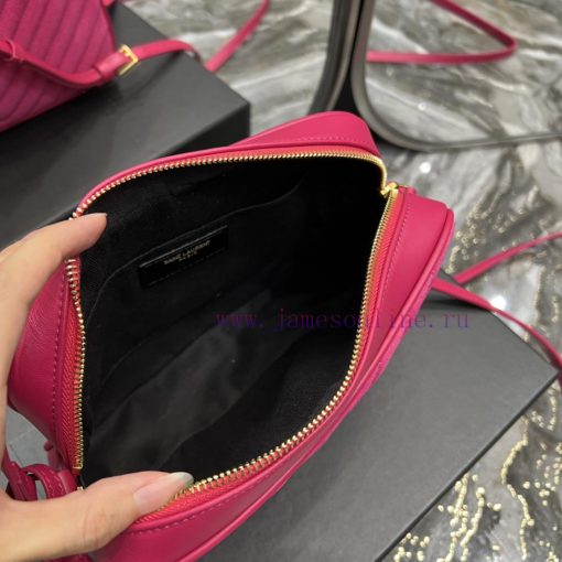 Yves Saint Laurent Bags 𝑳𝒐𝒖 Camera Bag _ Matte SeriesTop imported Italian cowhide is matched with frosted leather ca l74wc99h - Image 8