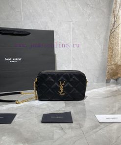 Yves Saint Laurent Bags The latest BECKY diamond stitched double zipper clutch is made of delicate original sheepski cou0p7gi
