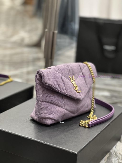 Yves Saint Laurent Bags New spring and summer styles are released 🧏 ‍️Loulou Puffer has launched a new color series 46lf4gql - Image 6