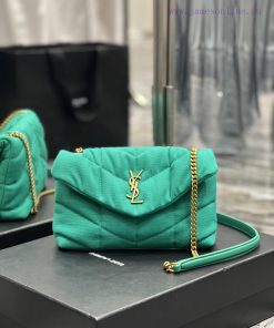 Yves Saint Laurent Bags New spring and summer styles are released 🧏 ‍️Loulou Puffer has launched a new color series btvy479y
