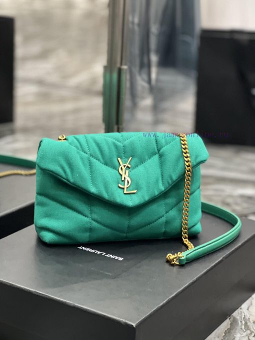 Yves Saint Laurent Bags New spring and summer styles are released 🧏 ‍️Loulou Puffer has launched a new color series btvy479y - Image 3