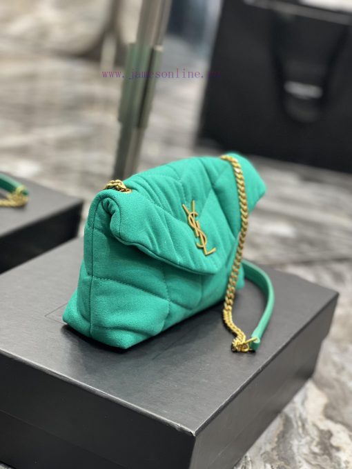 Yves Saint Laurent Bags New spring and summer styles are released 🧏 ‍️Loulou Puffer has launched a new color series btvy479y - Image 6