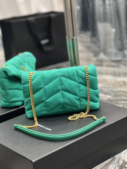 Yves Saint Laurent Bags New spring and summer styles are released 🧏 ‍️Loulou Puffer has launched a new color series btvy479y - Image 7