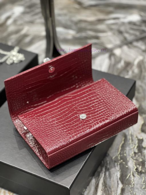 Yves Saint Laurent Bags Eternal ClassicKATE 24cm crocodile patterned fringe style_Definitely an eternal classic of Y 2acu0ssw - Image 8