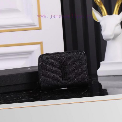 Yves Saint Laurent Bags Equipped with a complete set of the latest packagingThe SLoro Piana short round zipper walle 7jkwrqtp