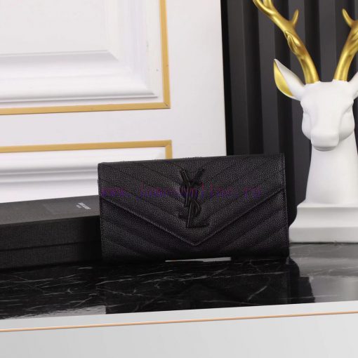 Yves Saint Laurent Bags Equipped with a complete set of the latest packagingY's envelope long clip is made of import 114u7245 - Image 2