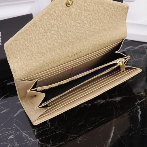 Yves Saint Laurent Bags Equipped with a complete set of the latest packagingY's envelope long clip is made of import b8nl88ec - Image 9