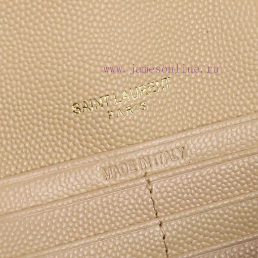 Yves Saint Laurent Bags Equipped with a complete set of the latest packagingY's envelope long clip is made of import b8nl88ec - Image 10