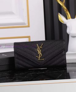 Yves Saint Laurent Bags Equipped with a complete set of the latest packagingY's envelope long clip is made of import mwfou3ox