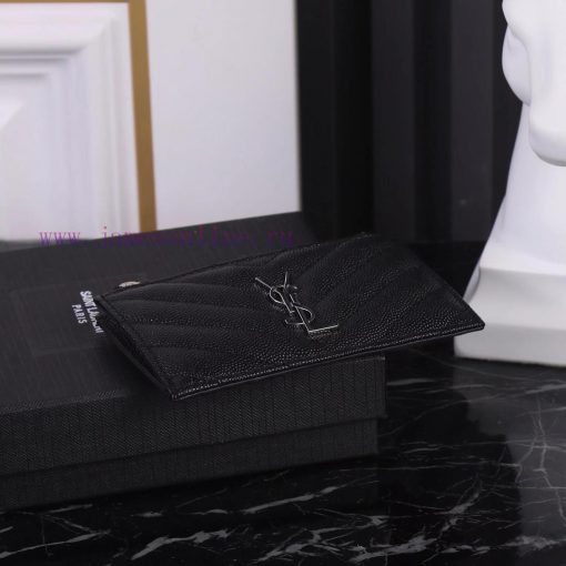 Yves Saint Laurent Bags New Saint Laurent Card Bag Authentic Development [Rose] [Rose] Imported Small Particle Leath mtprswtp - Image 5
