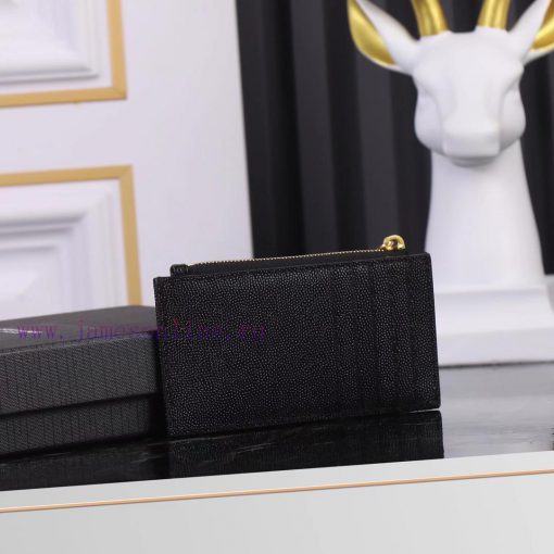 Yves Saint Laurent Bags New Saint Laurent Card Bag Authentic Development [Rose] [Rose] Imported Small Particle Leath xifyumbt - Image 3