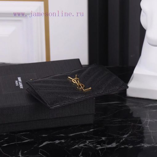 Yves Saint Laurent Bags New Saint Laurent Card Bag Authentic Development [Rose] [Rose] Imported Small Particle Leath xifyumbt - Image 5